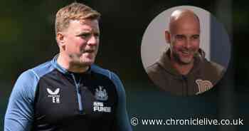 Pep Guardiola's 'genius' response as Man City boss left wowed by Eddie Howe's Newcastle routine