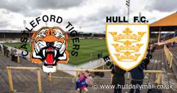 Castleford Tigers v Hull FC LIVE: Second half action as FC build big lead in Cup tie