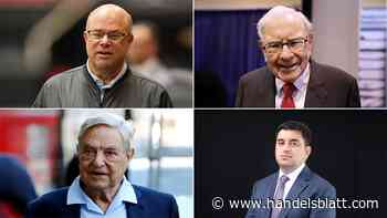 Geldanlage: Worauf Starinvestoren wie Warren Buffett oder George Soros jetzt setzen