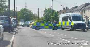 Man armed with machete sparks major police response as officers swarm North Shields street