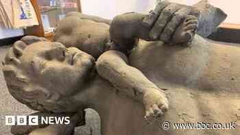 Grimsby's Grim and Havelock statue to go on show before restoration