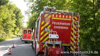 Zwei Fahrer stürzen bei Motorradausflug in Chieming