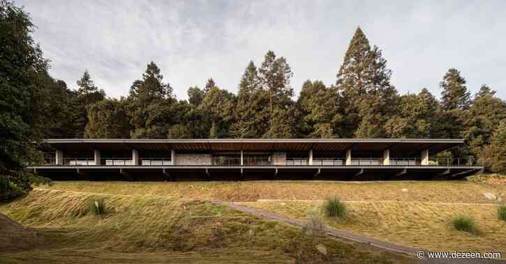 Studio RC embeds geometric equestrian complex in Mexican mountain terrain