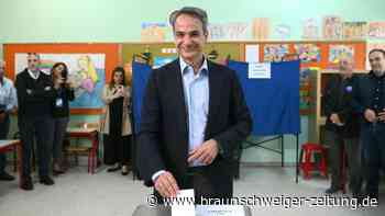 Griechenland-Wahl: Partei von Regierungschef Mitsotakis vorn