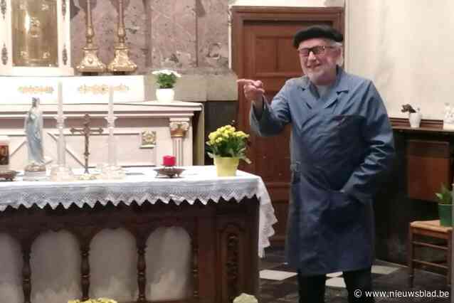 Toerisme Waasmunster voert klusjesman Macharius op in Heidekapel