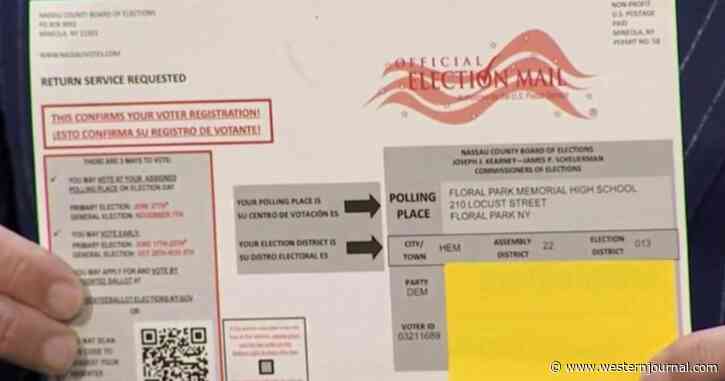Voter Registration Cards Turn Every Voter in New York County to Democrat: 'Human Error'