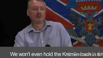 „Wir werden nicht mal den Kreml verteidigen“: Ex-Russen-Kommandeur Girkin macht Putins Truppe lächerlich