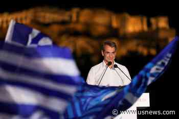 Greek PM Mitsotakis Says Has Won Decisive Mandate to Govern