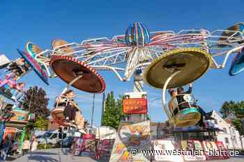 Frühlingsfest in Bünde: Weniger Besucher zu später Stunde