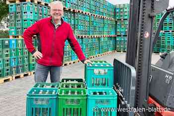 Betrieb aus Delbrück gehen die Flaschen aus: Kunden sollen Leergut zurückbringen
