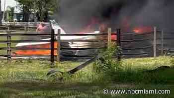 Pilot Dead After Small Plane Crashes Near Airport in Martin County