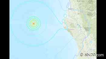 Preliminary 5.5 earthquake strikes near Northern California coast, USGS says