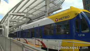 Light rail resumes service on Saturday afternoon