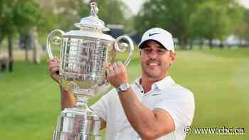 Brooks Koepka wins PGA Championship while Canadian golfer Corey Conners falters in final round