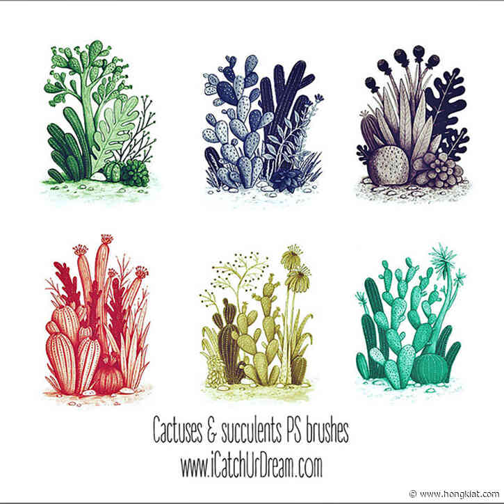 30 Free Paint and Watercolor Photoshop Brushes