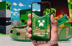 Crocs launches interactive AR game experience with Minecraft