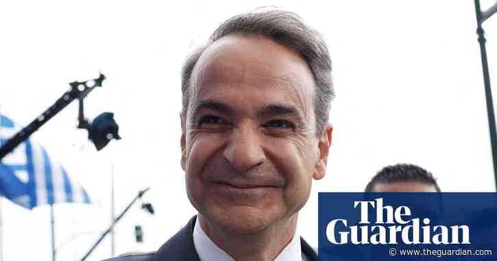 Greek centre-right party falls short of majority in general election