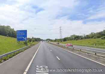 M65 closed for more than four hours after man hit by car