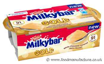 Milkybar gold chocolate desserts join non-HFSS train