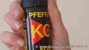 Polizistin verteidigt sich mit Pfefferspray gegen aggressiven Mann