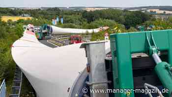 Windkraft: Autobahn GmbH ließ Tausende Transportanträge für Windräder unbearbeitet