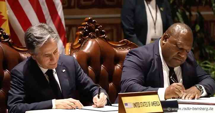 Blinken unterzeichnet Verteidigungspakt mit Papua-Neuguinea