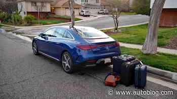 Mercedes-Benz EQE Luggage Test: How big is the trunk?