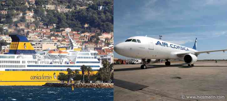Avion ou ferry vers la Corse depuis Nice ou Toulon: que choisir pour limiter son empreinte carbone?