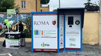 IV Municipio, installati cinque eco compattatori mangia plastica