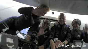 'It feels amazing!' Private Ax-2 astronauts thrilled by zero gravity and Earth views after SpaceX launch (video)