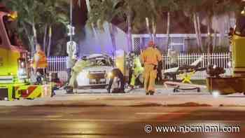 Miami-Dade Officer Hospitalized After Early Morning Crash in Miami Lakes