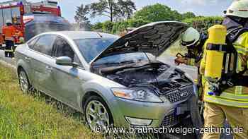 Kreis Gifhorn: Feuerwehr verhindert Brand auf Landesstraße