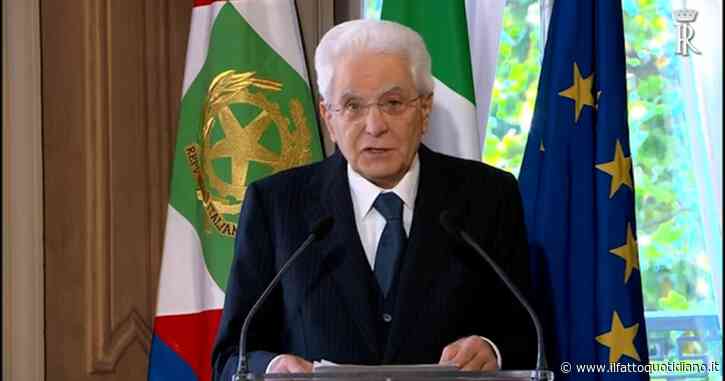 Mattarella: “La persona e non l’appartenenza a un gruppo etnico merita tutela e protezione. Nefaste le concezioni di supremazia razziale”