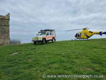 Rivington Pike: Members of the public rushed to help man who collapsed