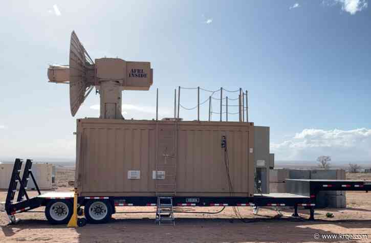 Air Force tests $18M anti-drone weapon at Kirtland Air Force Base