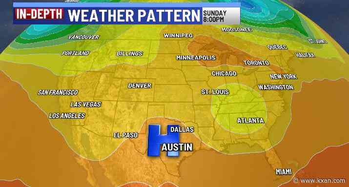 A few chances of rain and thunderstorms