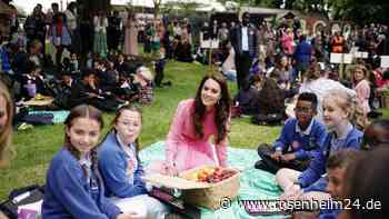 Chelsea Flower Show: Kate picknickt mit Kindern