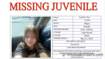 12-Year-Old Girl Missing Out of Wynwood Found Safe