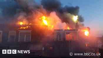 Westcliff: About 50 firefighters tackle building fire