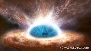 Some black holes may actually be tangles in the fabric of space-time, new research suggests