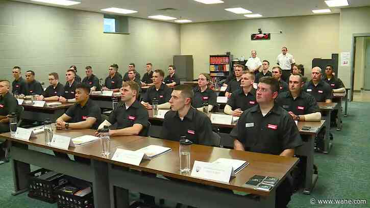 Fort Wayne Fire Department's 95th recruit class starts Day 1 of training