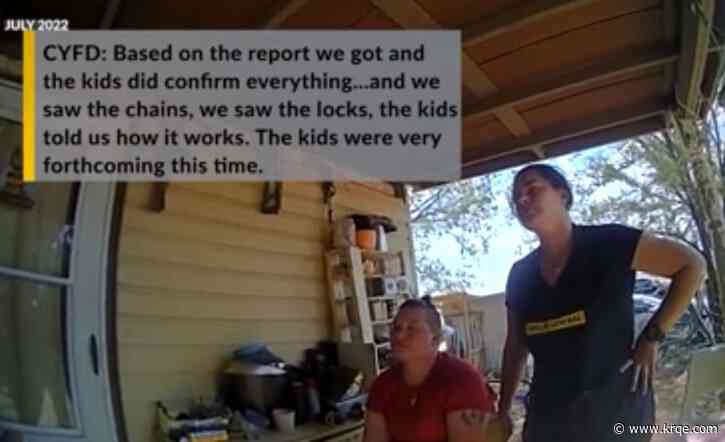 Texico mom accused of chaining up, starving children to take plea deal