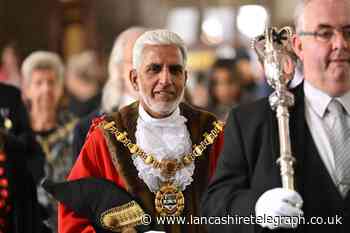 Warm welcome for borough's new Mayor on Civic Sunday in Blackburn