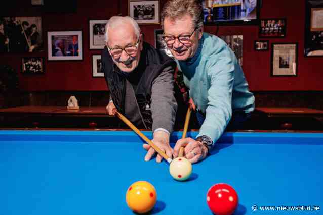 Na 60 jaar rivaliteit spelen Raymond Ceulemans (85) en Ludo Dielis (78) eerste keer samen biljart: “Willen winnen ligt in ons karakter”