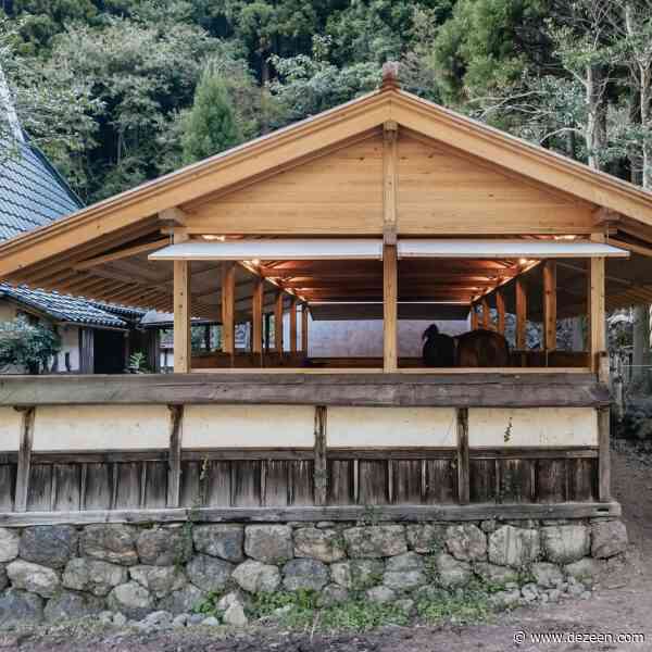 2m26 uses traditional Japanese carpentry for Umagoya stable in Kyoto