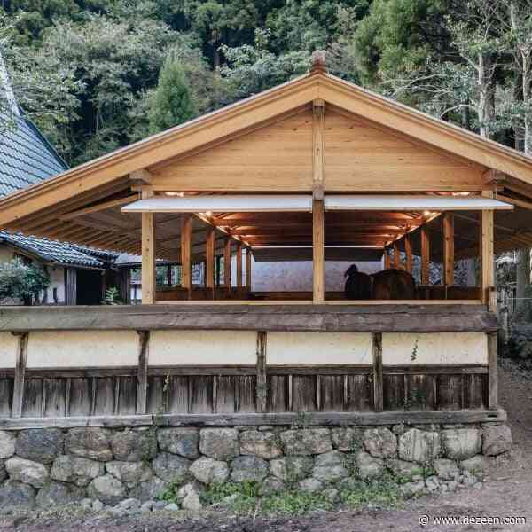 Umagoya stable in Kyoto features traditional Japanese carpentry