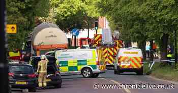 Newcastle fire LIVE: Two rushed to hospital after fire on Stamfordham Road in Westerhope