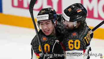 Eishockey: DEB-Team zieht ins WM-Viertelfinale ein