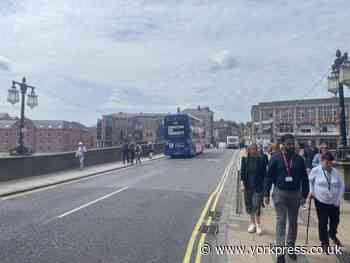 York: emergency services called to incident in Ouse Bridge