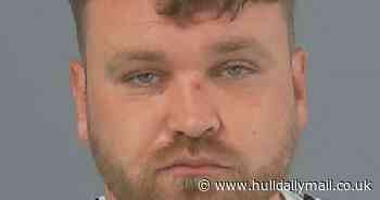 Drunk carrying crate of Budweiser head butted rail worker